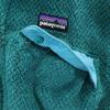 Patagonia Outdoors Fleece Jacket M Blue Green Women Used