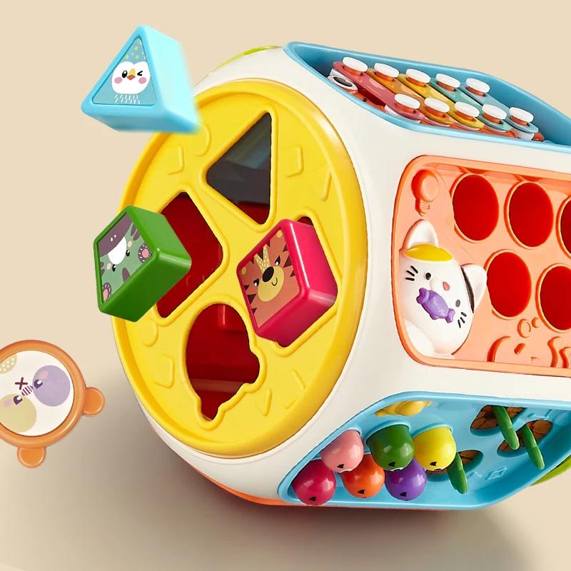 Children'S Baby Cell Phone Toy Music Mobile Speaker With Sound Light Education Development Toy For 12 Months Kids Gifts