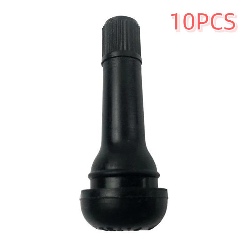 Tire Valve Stem Kit 10Pcs TR412-TR415 Assorted Sizes with Protective Cover for Auto Tubeless Tire Repair