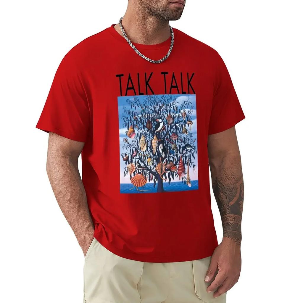 Schwergewichte Tops schnelltrocknendes Designer T-Shirt Herren Talk Talk Spirit Of Eden T-Shirt Herrenbekleidung Harajuku übergroß