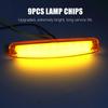 LED Side Marker Light 9-LED Truck Position Lamp 12V 24V
