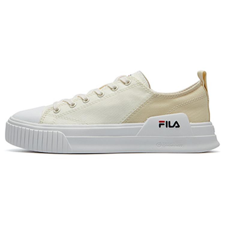 New FILA Heritage FHT Light Sneakers Beige/Yellow Women's F12W124357FGA