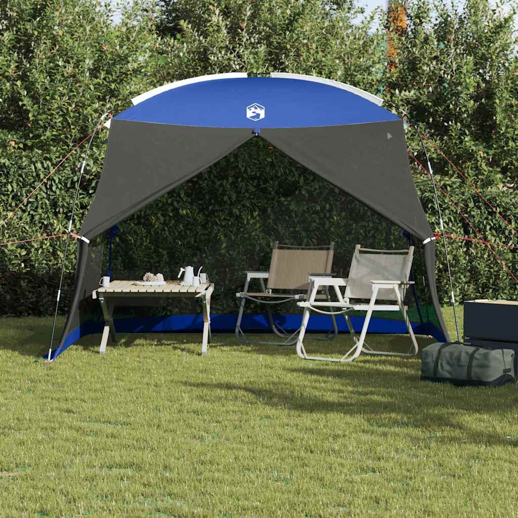 Mosquito Net Tent with Roof Azure Blue 320 x 320 x 218 cm