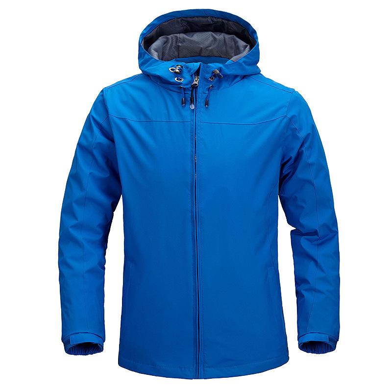 Sportliche Outdoorjacke Herren Frühling Lässig Kapuze Jugend Locker