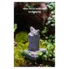 Damaged Building Model Figure Aquarium Ornament Resin Decoration With Detailed Design For Unique FishTank Landscapes
