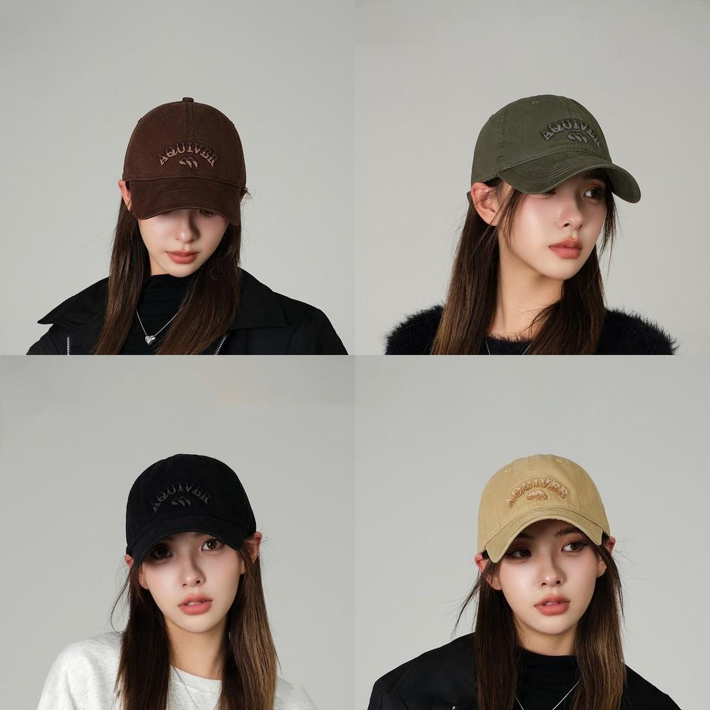 Cotton Baseball Stylish Cap With Sun Protection Round Top And Curved Brim For All Seasons