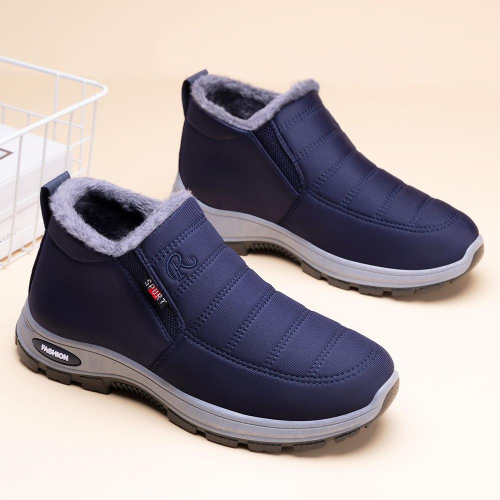 Order A Sze Up Warm Winter Boots Unisex - Thick Sole Boots, Ankle Boots with High-Density Lining & Thermal Lock Technology, Winter Boots