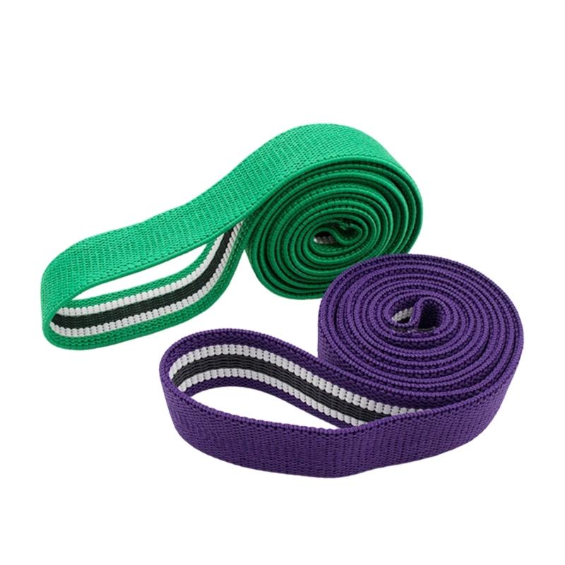 Langes Widerstandsband Elastisches Trainingsband Workout Dehnband für Übungen Krafttraining Körperdehnung
