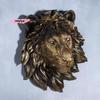 M-Animal Head Wall Statue Resin Lion Head Wall Decor for Vintage Home Living Room Bedroom Decoration Unique Art Sculpture