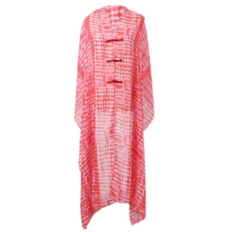 Lightweight Summer Scarf Shawl With Adjustable Knot Design For Outdoor Travel And Daily Use