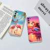 JO24 Flamingos Pink Bird Phone Case for Motorola E22S E7 G6 G7 G8 G9 Plus Power Play G10 G20 G04 E30 E40 E22 E20 E13 G22 G23 G Stylus Play