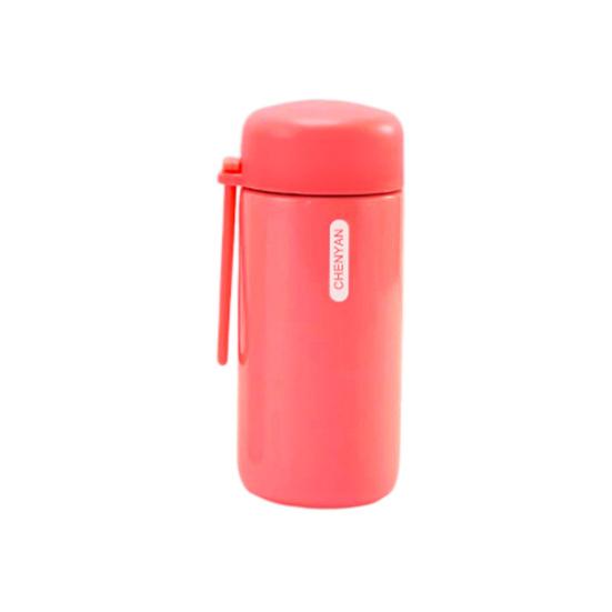 150 ML Paslanmaz Çelik Yalıtımlı Şişe Vakum Su Bardağı Sızdırmaz Mini Şişe ile Kordon Çift Duvar Taşınabilir Sıcak Soğuk İçecekler Ofis için Şişe