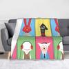31 Minutes Chilean Comedy TV Fleece Throw Blankets 31 Minutos Blankets for Bedding Couch Ultra-Soft Bedroom Quilt