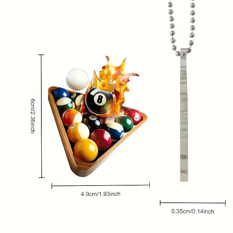 

Акриловый бильярдный автомобиль подвеска для украшения Standard