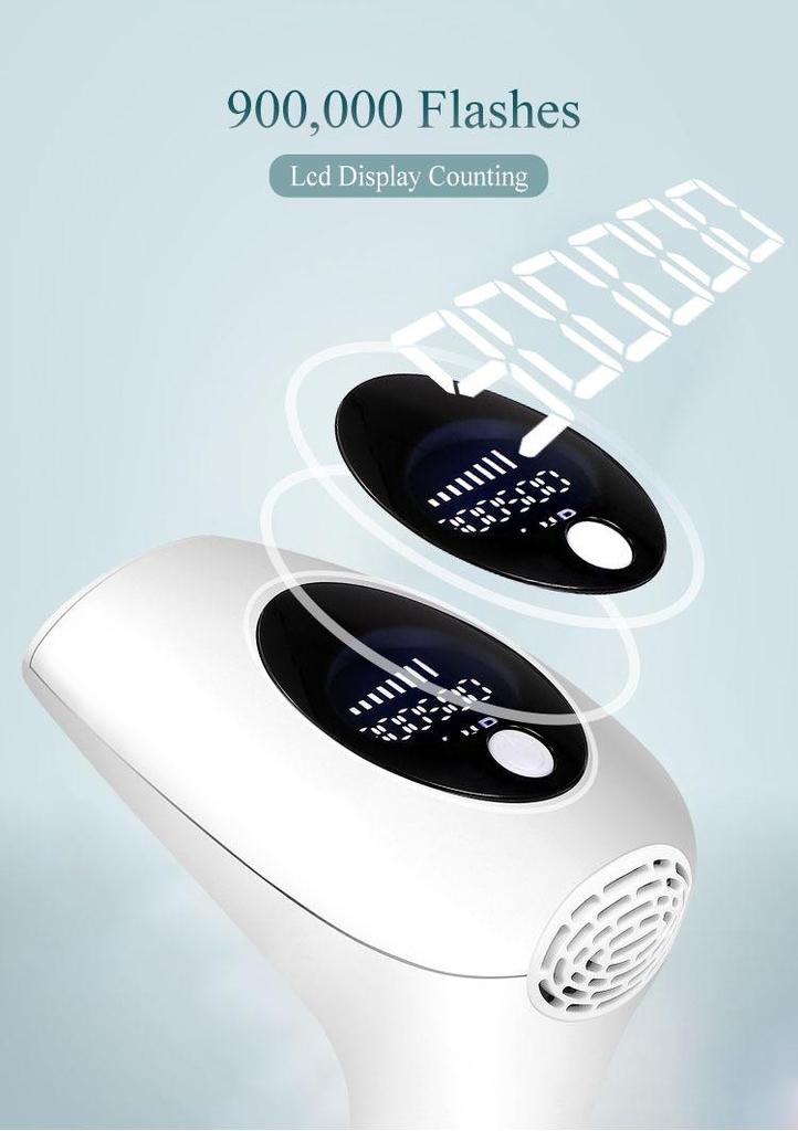 Ice Point Laser Hair Removal Device for Women - Full Body, Underarms, Lips