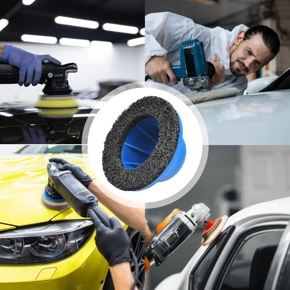 Wheel Hub Brush Wheel Hub Grinder Cleaning Rotor Sturdy Rust Grinding Cleaning Rotor  Professional