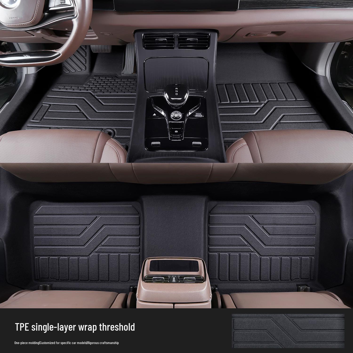 BYD Han DMi/EV/DM Champion Edition TPE Floor Mats - Full Coverage Interior Decoration 90*130