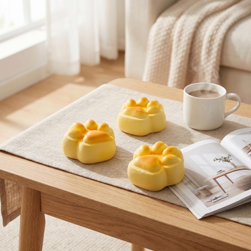 Slow Rising Stress Toy - Simulation Bread Toy, Soft Decompression for Adults