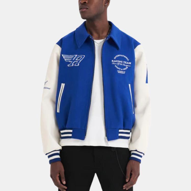 REPRESENT FW22 Baseball Jacket Men's Blue M01143-109