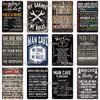 My Garage Metal Sign Vintage Mechanic Tin Sign Man Cave Decoration Wall Decor For Bar Plaque Home Decor Tool Poster