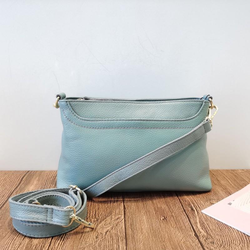 Genuine Leather Large-capacity Bag Women's Casual All-matching New Cross-border Commuting Mother's Cross-slung Small Square