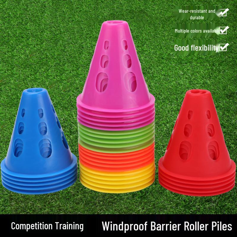 Windproof Freestyle Roller Skating Path Stakes - Training Essential