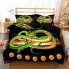 2D Print Anime Dragon Ball Super Saiyan Son Goku Duvet Cover Bedding Set Double Twin For Kids Bedclothes Quilt Cover Gi