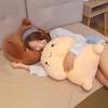 Plush Doll Prank Interesting Shape High Resilience PP Cotton Multi Size Funny Plush Stuffed Toy Throw Pillow for Daily Life