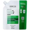 Șampon Vichy Dercos Anti-Mătreață pentru Păr Normal spre Ulei, Reîncărcare 390ml