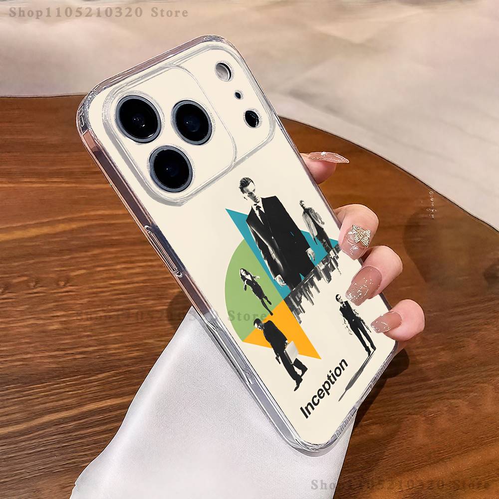 Movie I-Inception  Phone Case For iPhone 17,16,15,14,13,12,11 Pro,Max,Plus,XR,Mini,E Clear Full-coverage Soft Cover