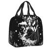 Pattern Insulated Lunch Box for Women Warm Cooler Thermal  Bag Kids School Children Food Picnic Container Tote