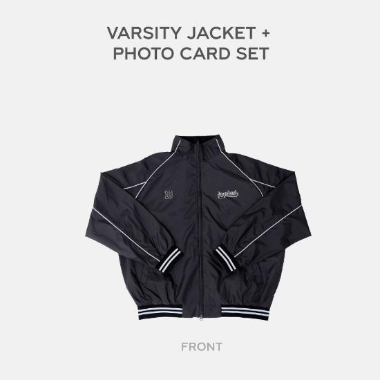 Pre-order 2025 EXO FANMEETING EXO'verse Varsity Jacket + Photo Card Set