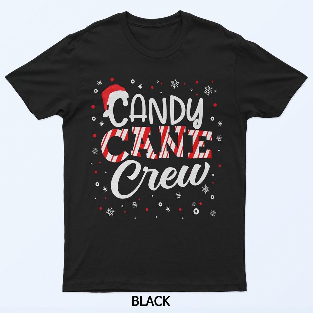 

Christmas Candy Cane Crew T-Shirt 4XL