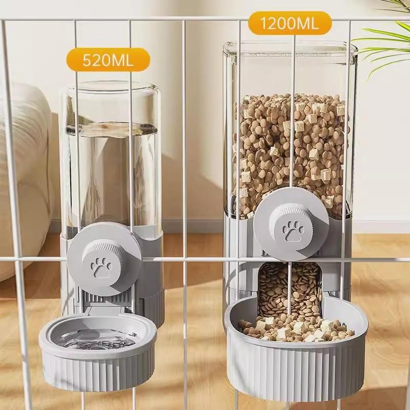 Hanging Automatic Food Water Dispenser, Large Capacity Pet Feeder For Cat Dog Parrot Pigeon