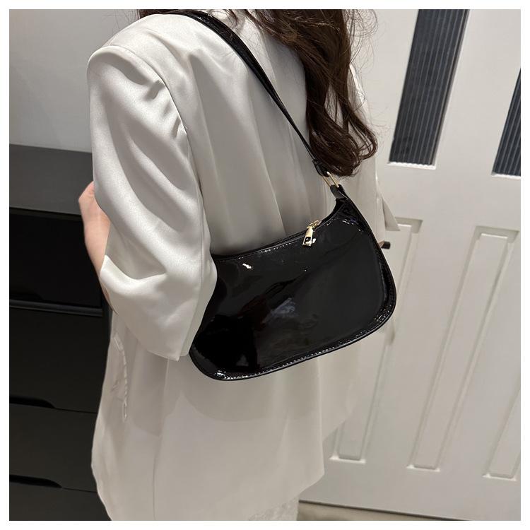 1Pc This Year's Popular Fashion Korean Version Shoulder Bag Women's Spring New Versatile Ins Solid Color Gentle Small Square Bag