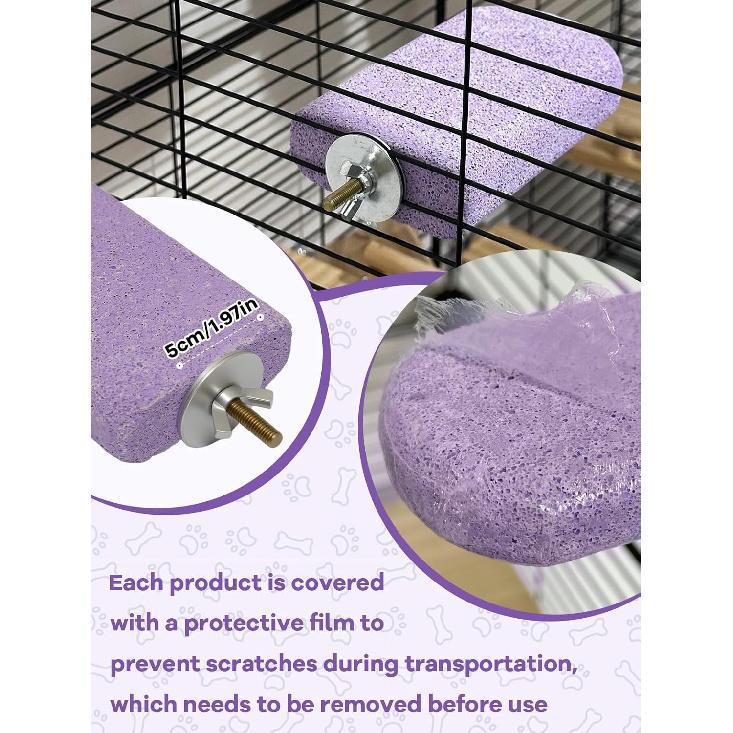 Chinchilla Lava Ledge for Small Animals Cage Accessories Rat Cage Shelf