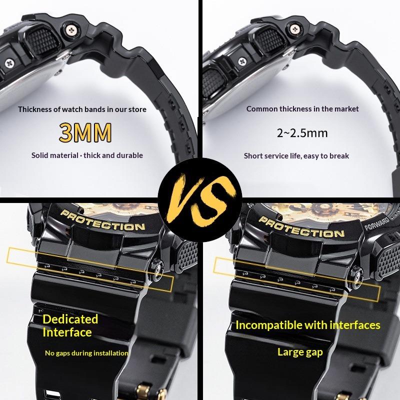 Applicable To Casio Strap Casio G-SHOCK Series Watch Strap GA-110GBGD120GA Sports Silicone