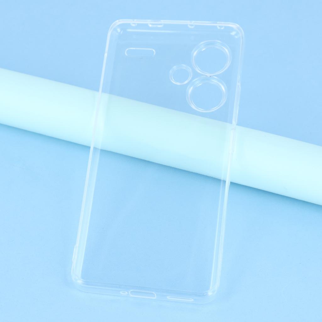 UNITHIN For Xiaomi Redmi Note 13 Pro+ 5G Case Ultra Thin 0.7mm Clear TPU Anti Drop Phone Cover Precise Cutouts