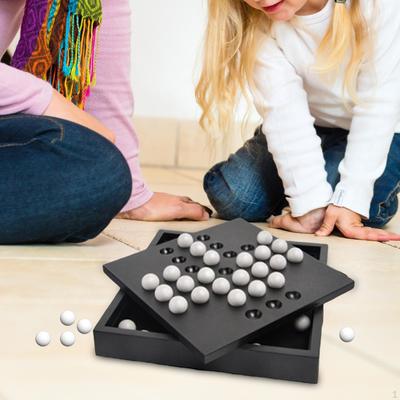 Puzzle Toy Convinient Living Room Chess Peg Holiday Travel for Adults