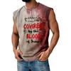 Men's Summer Solid Color Pocket Sports Vest Men's Sports Casual Vest