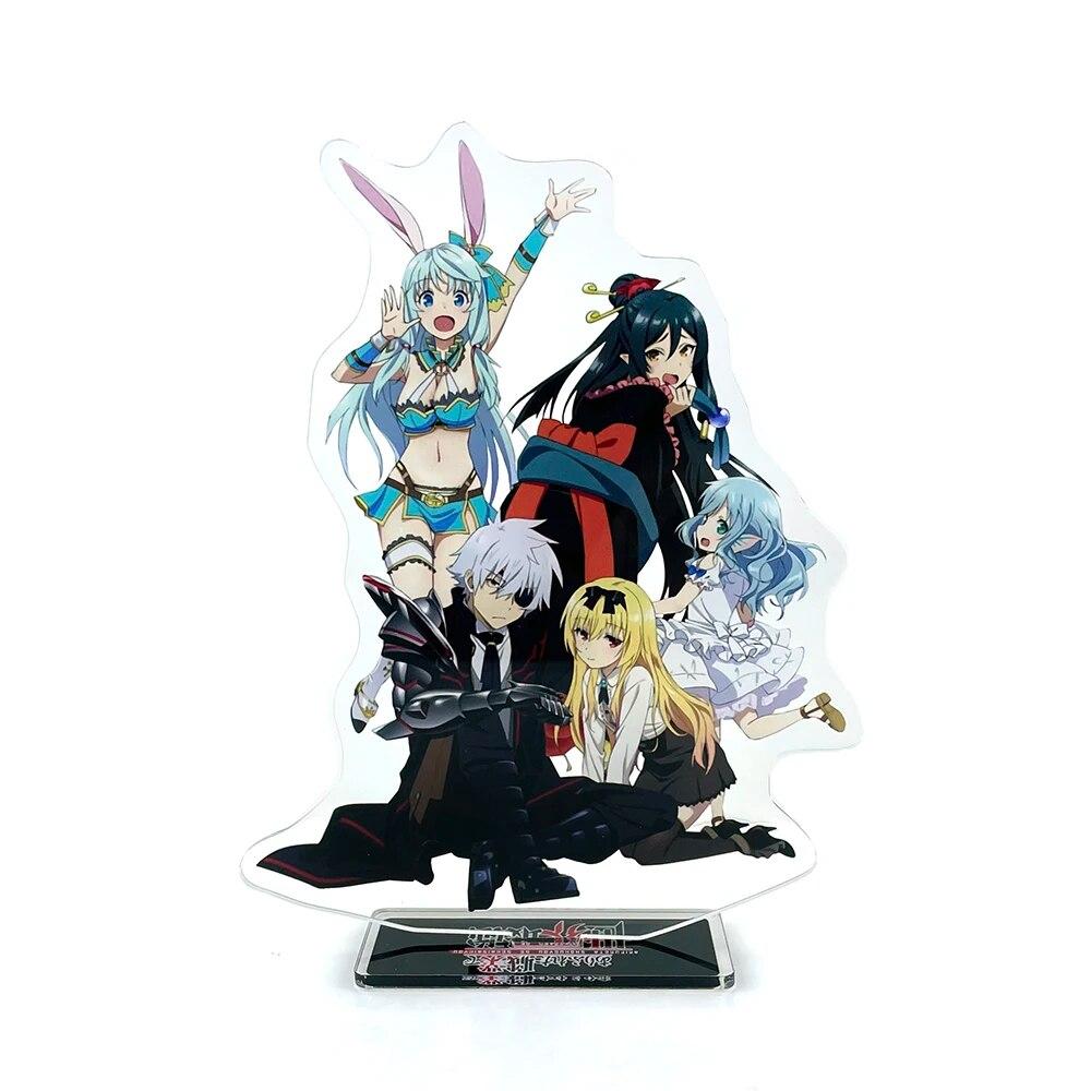 Arifureta Shokugyou De Sekai Saikyou Hajime Kaori Yue Shia Acrylic Stand Standee Toy Figure