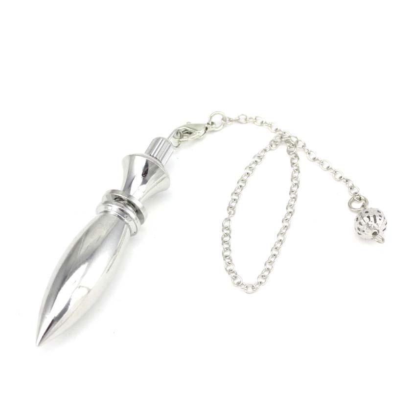 Long and Short European and American Style Detachable Bullet Head Metal Pendulum Simple Pendant