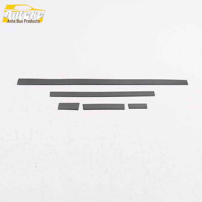 Sagitar Dashboard Trim: Fits 19 Models - Center Console Bright Strip Decorative Accessory