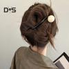 1/3Pcs Women Banana Clip Set Non-Slip Twist Faux Pearl Hair Clips Vintage French Ponytail Buckle Clip Hair Accessories