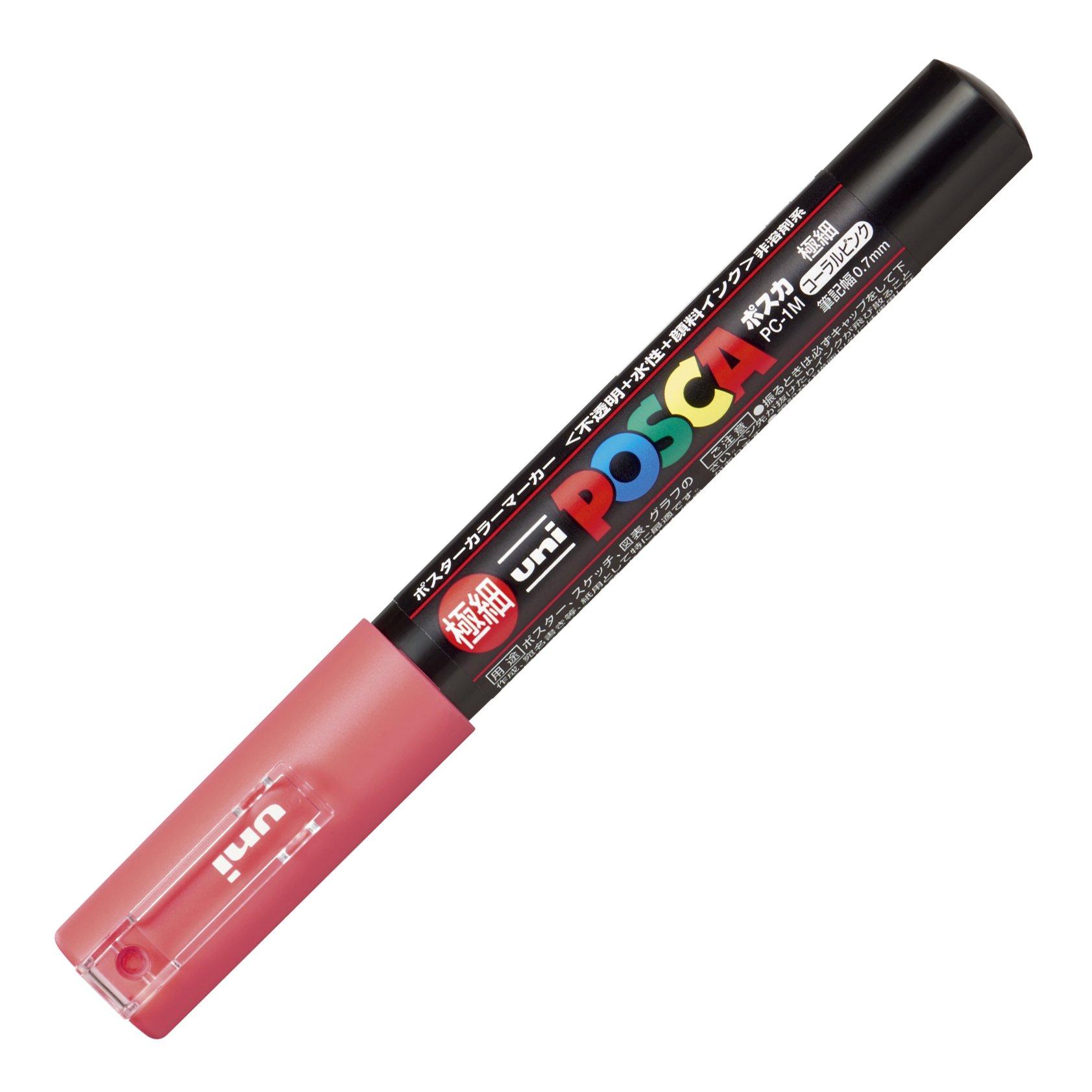 

Mitsubishi Pencil Posca Natural Color Extra Fine Coral Pink PC1M.66