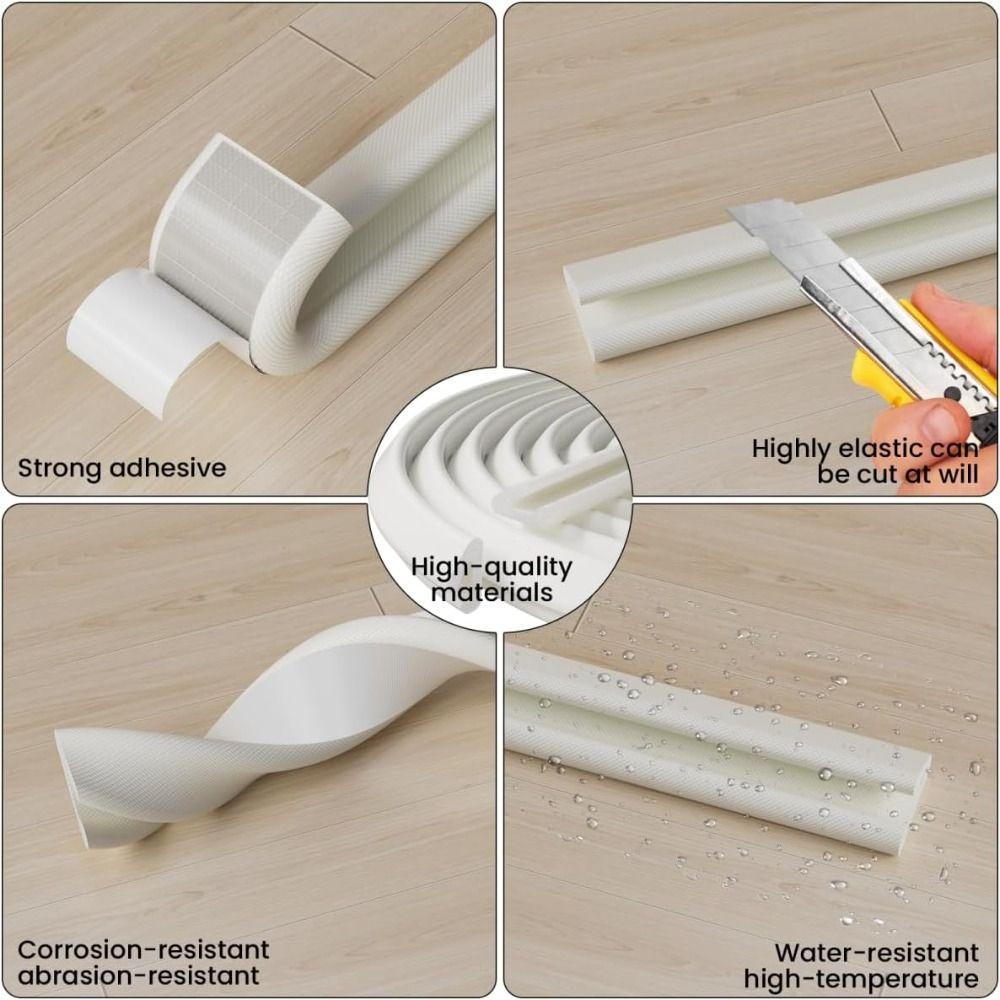 New V Shape Weather Stripping Self-Adhesive Foam Material Door Seal Strip Weatherproof Stopper Door Frame