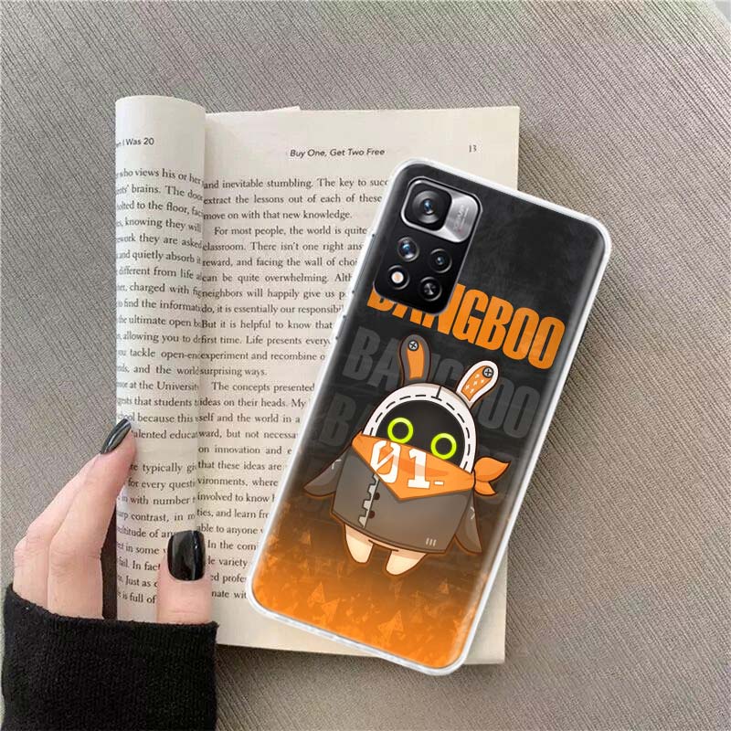 Zenless Zone Zero ZZZ Bangboo Phone Case For Redmi Note 13 12 Pro Plus 14 15 Pro 5G 11 11T 11E 11S 10 Pro 10S 9 9S Cover Cell Cl