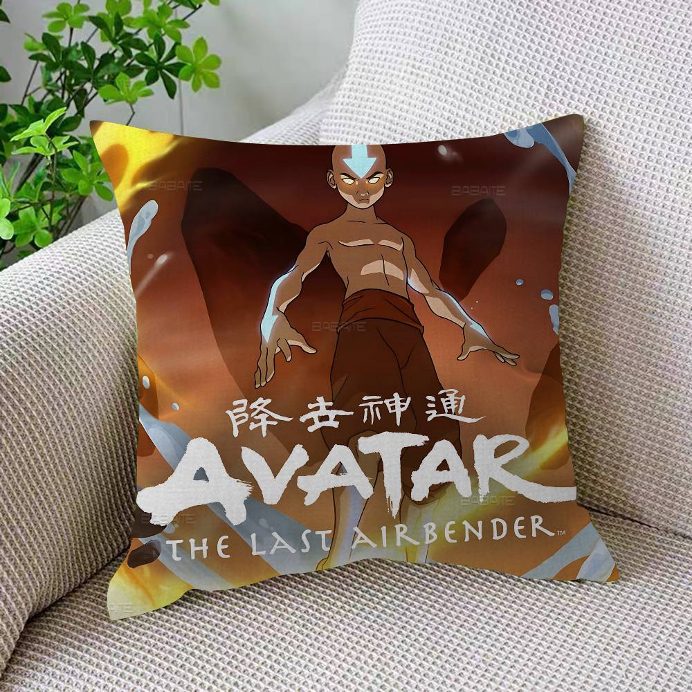 Avatar The Last Airbender Pillow Cushion Cover Pillowcase Living Room Sofa Home Decor Customized