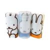 Marushin Oshibori Set with Miffy Fun Fun Perfect for and Elementary Suitable for Boys and Product 5825002000 Towels, 3-Piece Case, Miffy, 30x30cm,