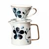 Elegancki Ceramiczny Drip do Kawy z Kontrolą Przepływu Odporny na Ciepło Lejek do Ręcznego Parzenia